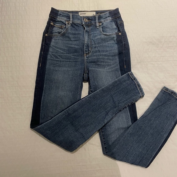 Garage High rise skinny jeans Size 0 - Picture 1 of 4